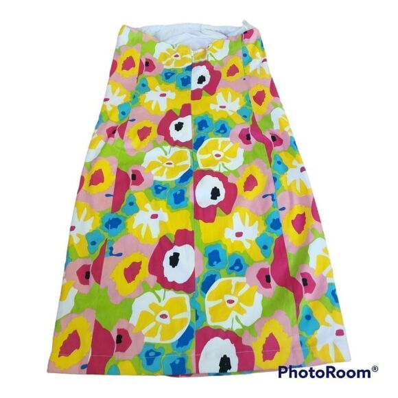 Emma Tricot NWT Y2K Vibrant Strapless Size 10 Dress - Picture 9 of 9